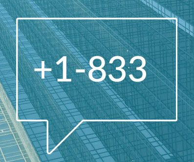 The new 833 Toll-free Code is Live