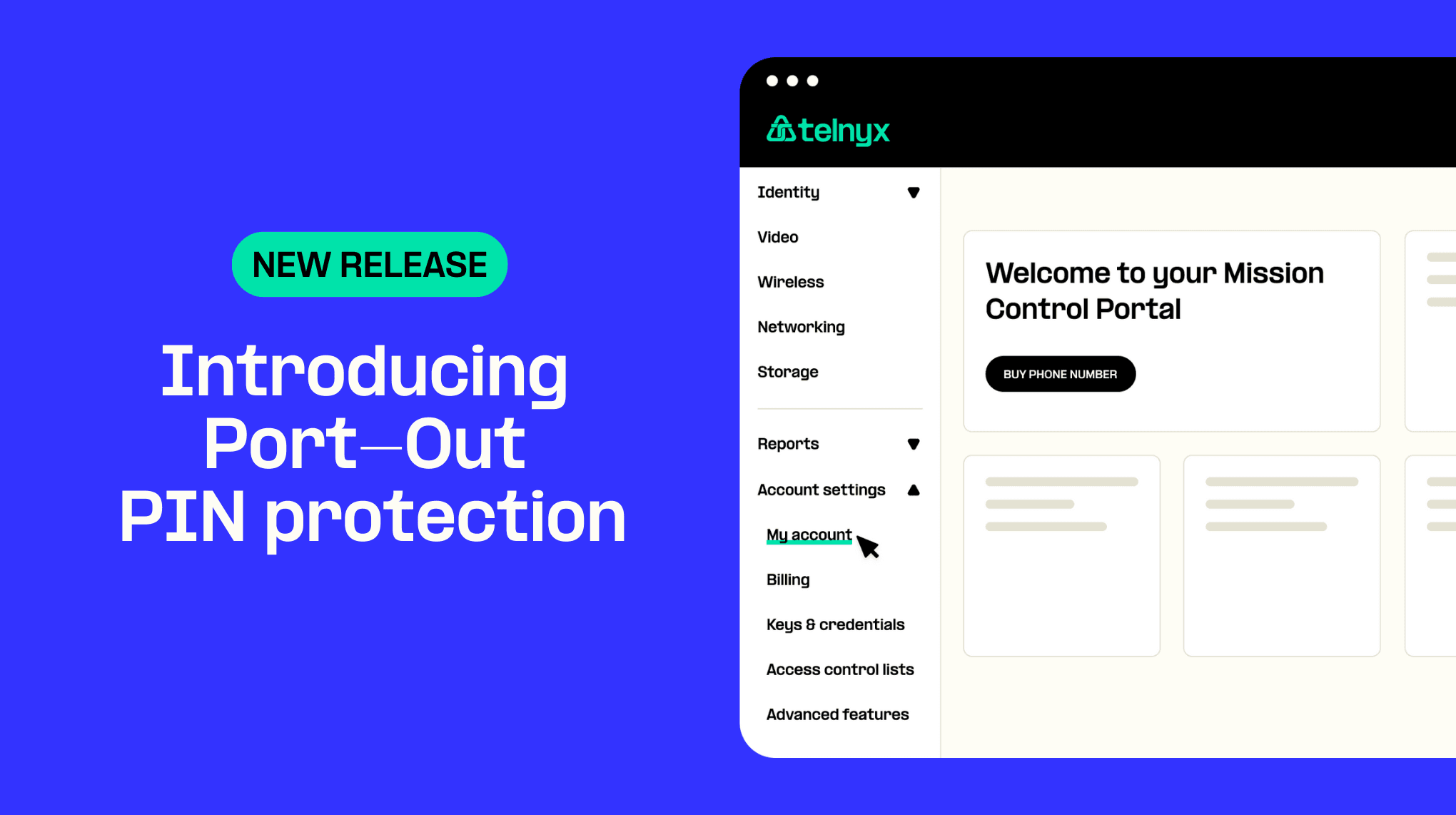 New security feature: Port-Out PIN Protection