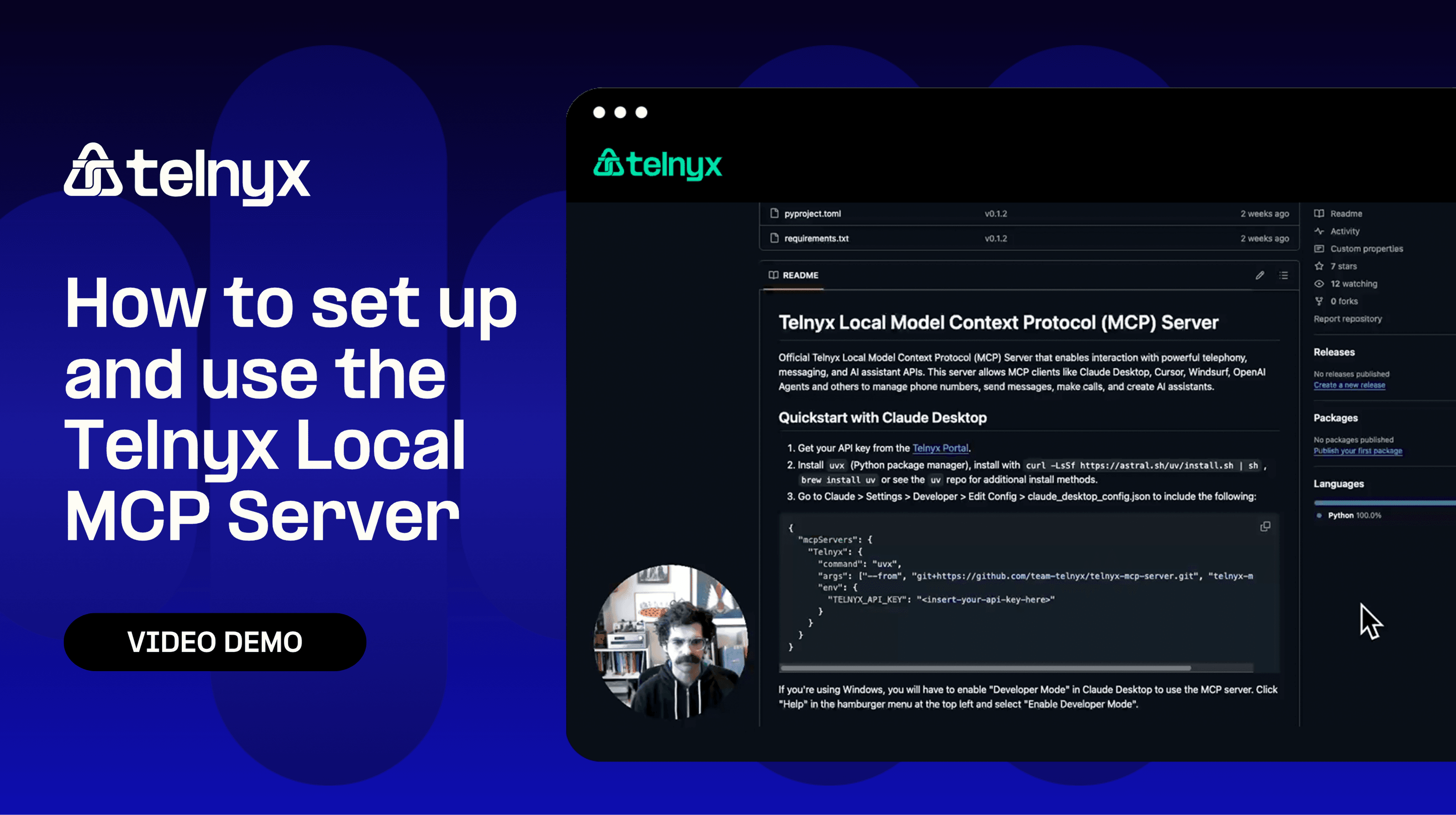 How to set up and use the Telnyx Local MCP Server