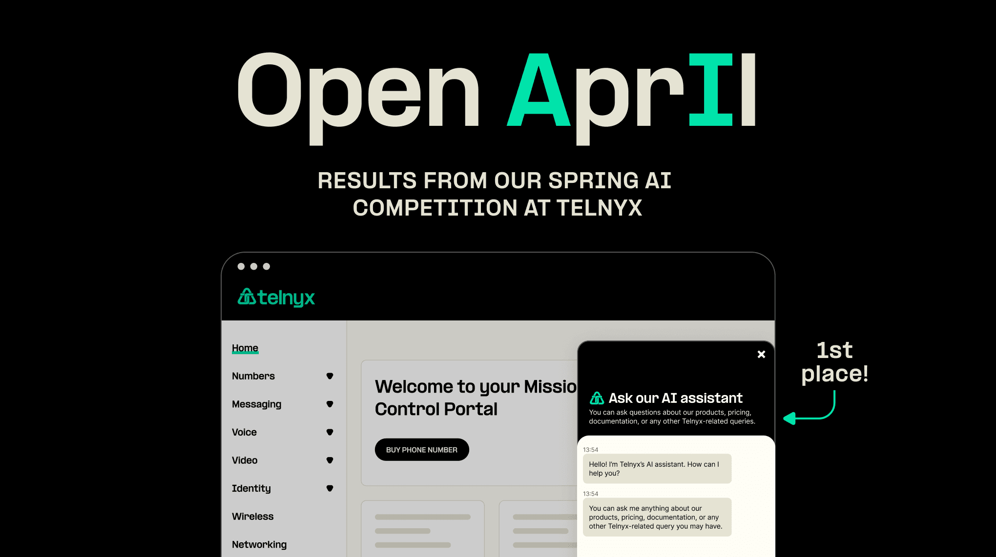 Telnyx Open April: Unleashing AI Creativity