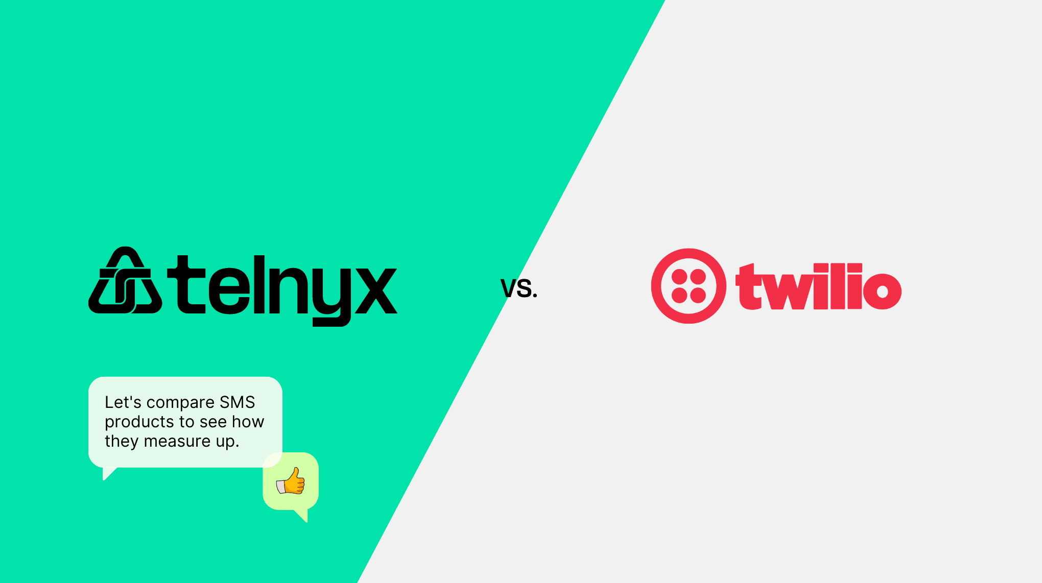 Telnyx vs. Twilio for SMS