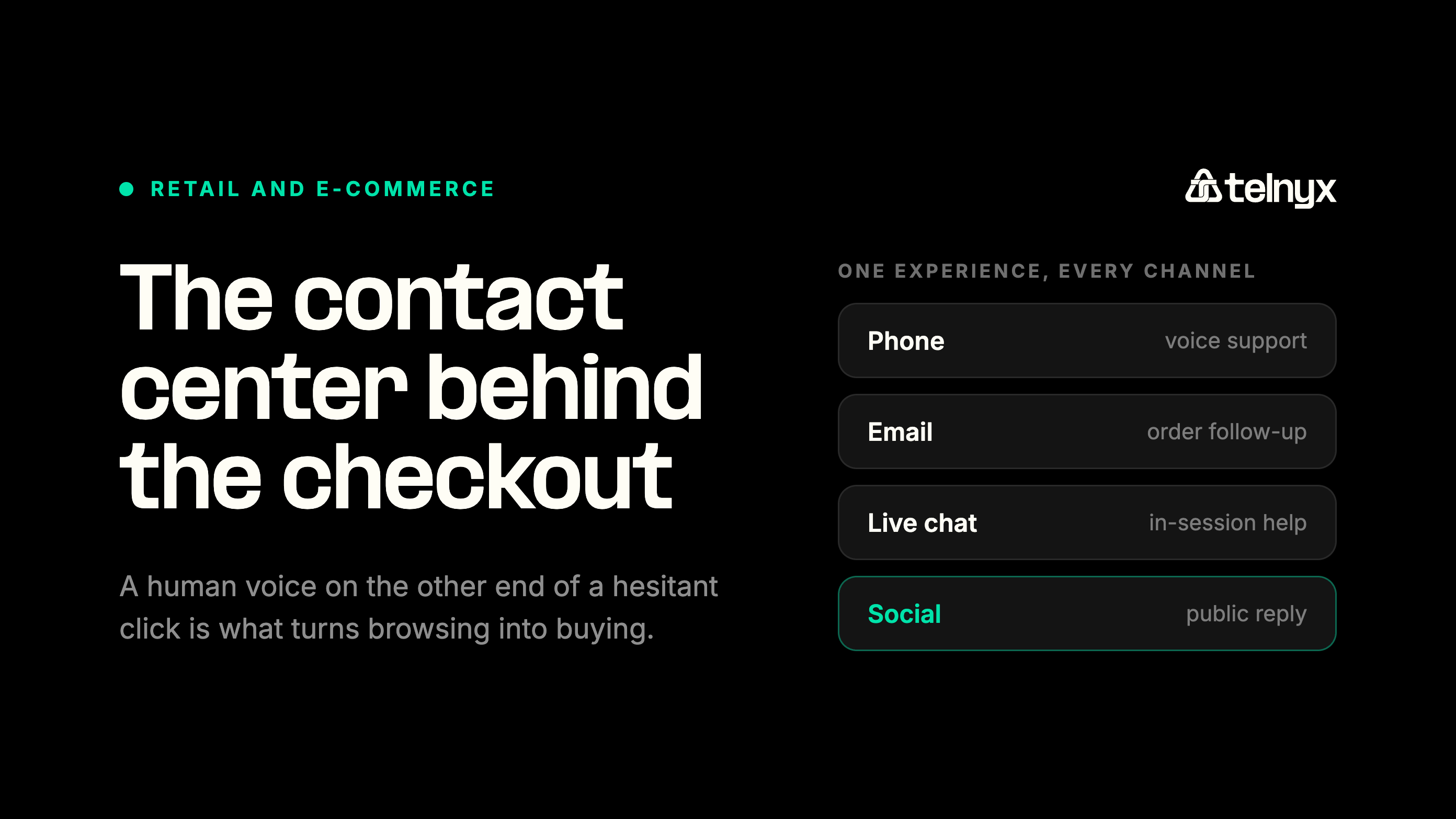Guide cover for building an e-commerce contact center