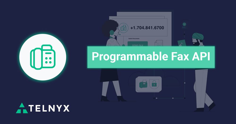 New Product Launch: Programmable Fax API