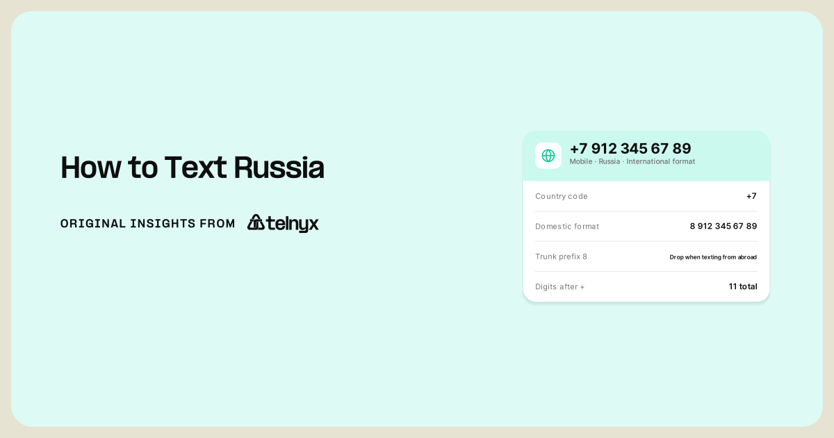 how to text russia featured image