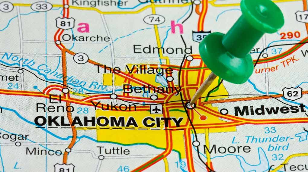 405 Area Code: Oklahoma City, Oklahoma — Coverage, Time Zone & Phone Numbers