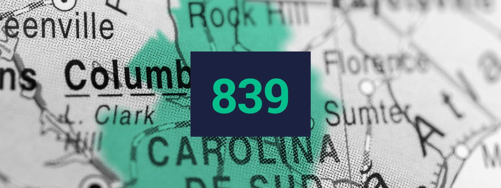 803 Area Code: Columbia, SC